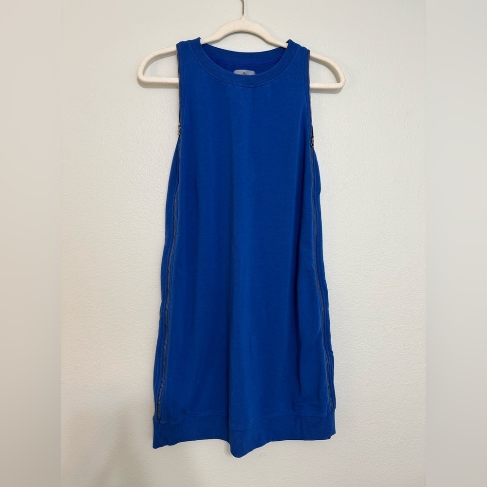 Sundays x Anthropologie Sleeveless Side Zip Tank Mini Dress